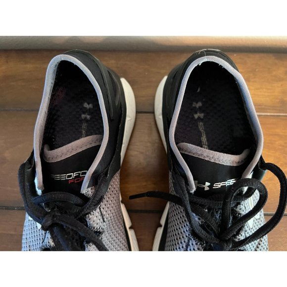 Under Armour  SpeedForm Fortis Black Grey Running - Women's 7 1270230-001 - Picture 6 of 11